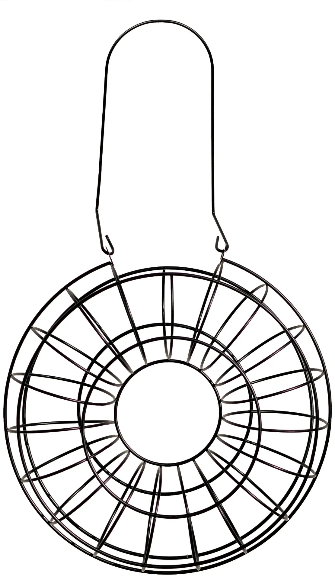 [NG_2561] Fågelmatare talgboll Circle svart Ø24cm