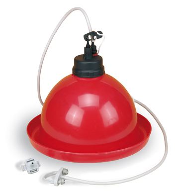 Vattenautomat bell drinker röd