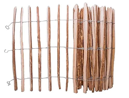 Kastanjestaket 1,2m (7,5cm) 10m - gles